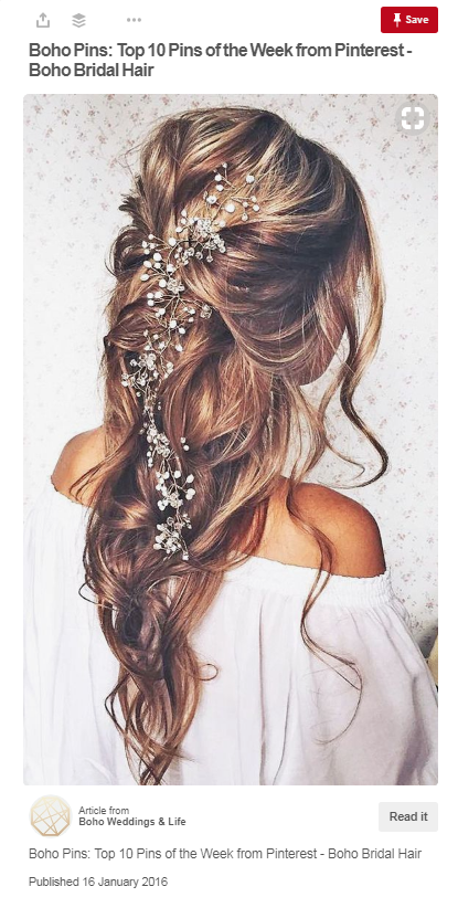 Our Favourite Pinterest Bridal Hair Looks