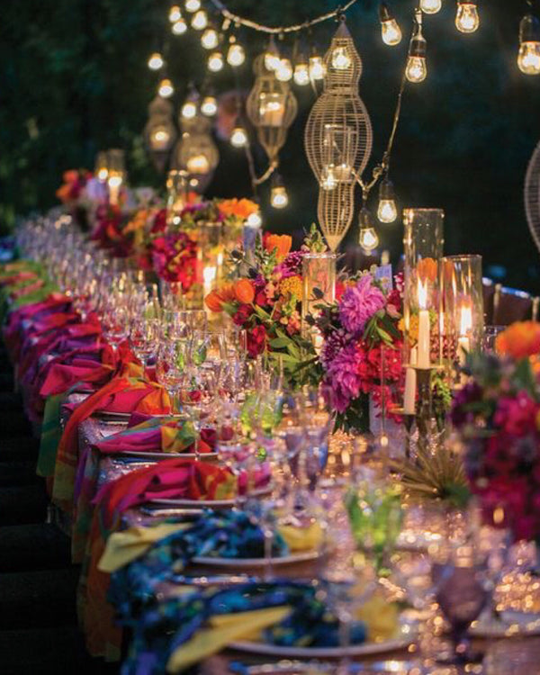 Wedding Inspiration: Splash of Colour