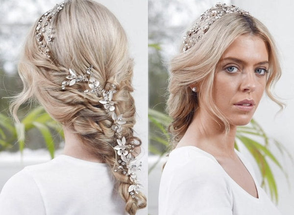 How To Style A Boho Braid With A Hair Vine