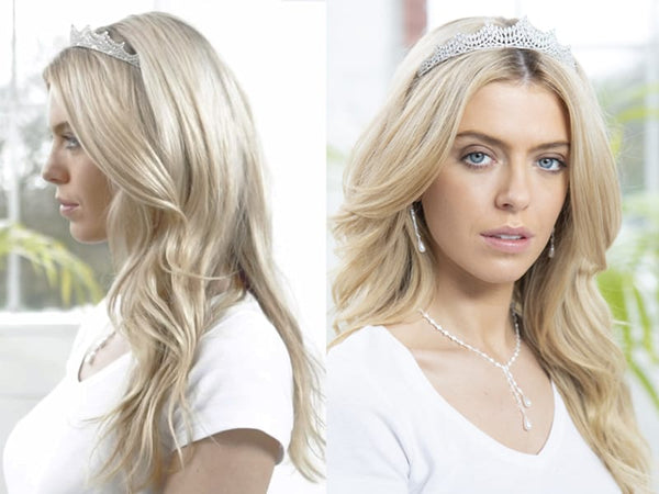 Hair Tutorial: How to style a princess tiara with romantic curls