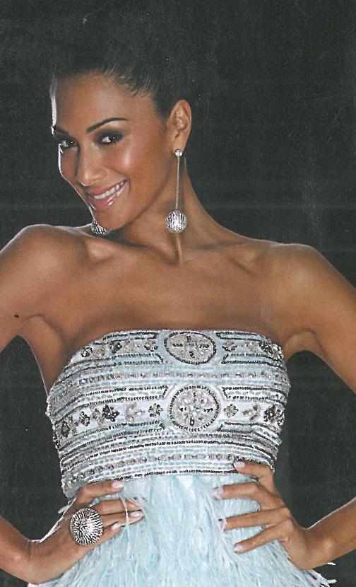 Nicole Scherzinger Wears 'The Globe'