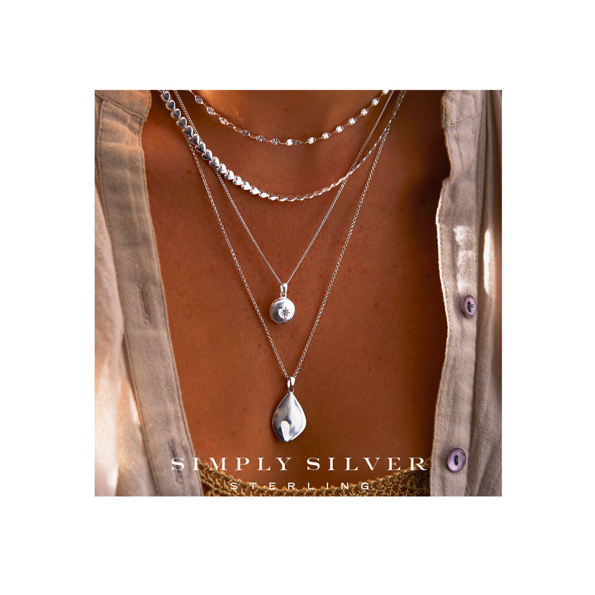 Buy smarter, wear more, value forever with Simply Silver.