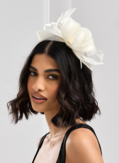 Cream Fascinators