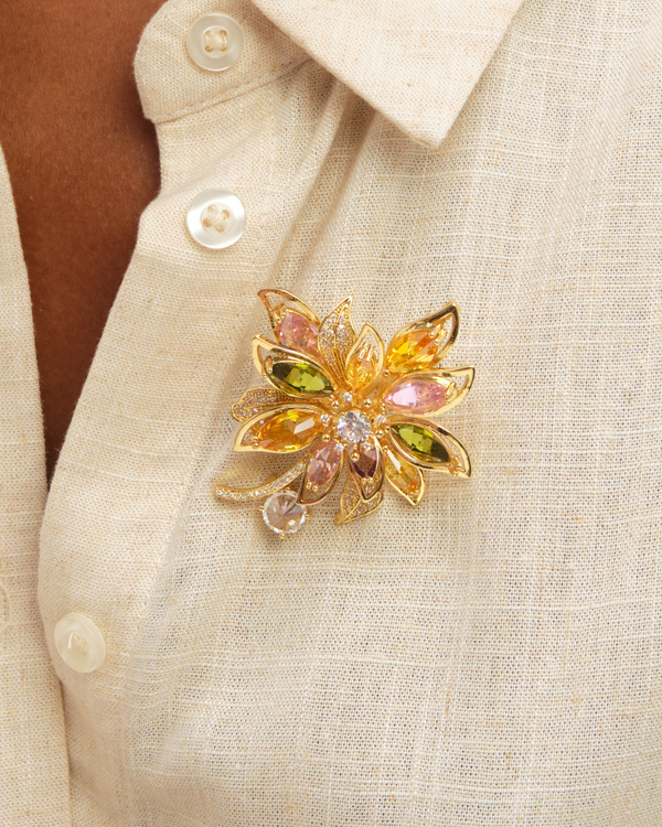 Gold Brooches