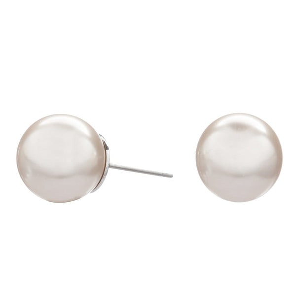 Jon Richard Cream Pearl Stud Earrings