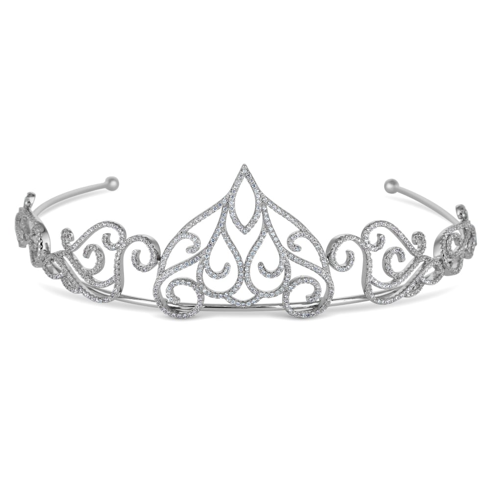 Rosalia Filigree Tiara - Gift Pouch