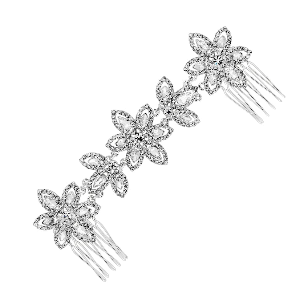 Double Flower Headband Gift Pouch