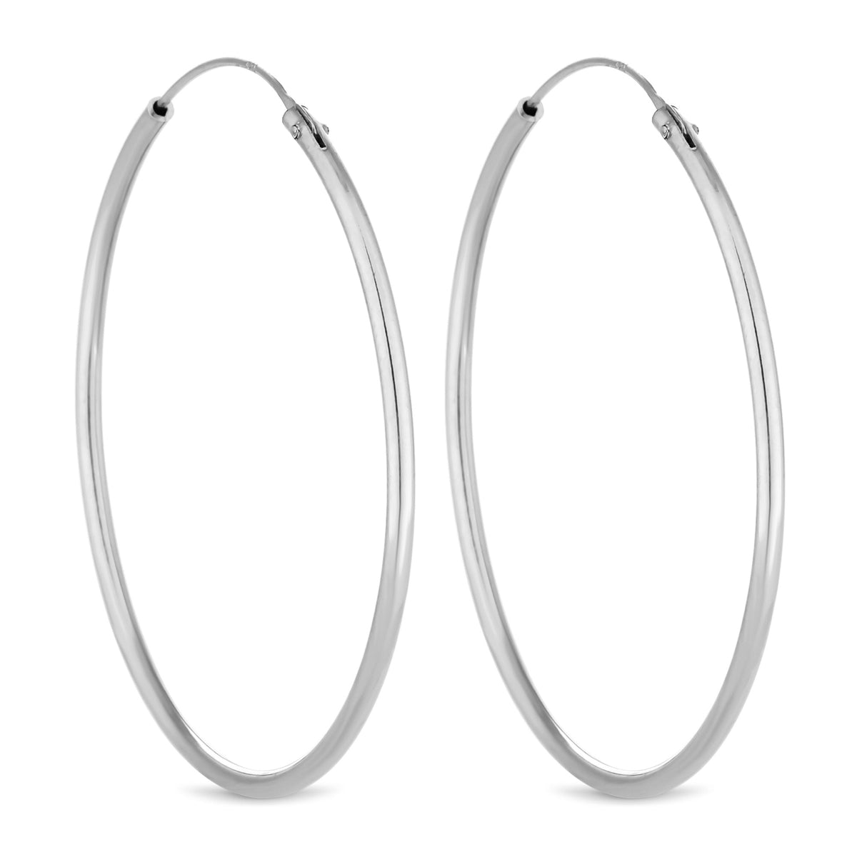 Sterling 925 Hoop Earrings
