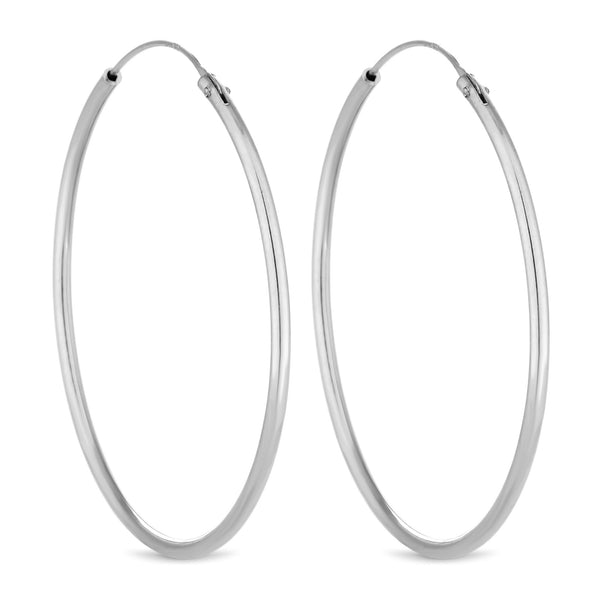 Sterling Silver 925 Hoop Earrings