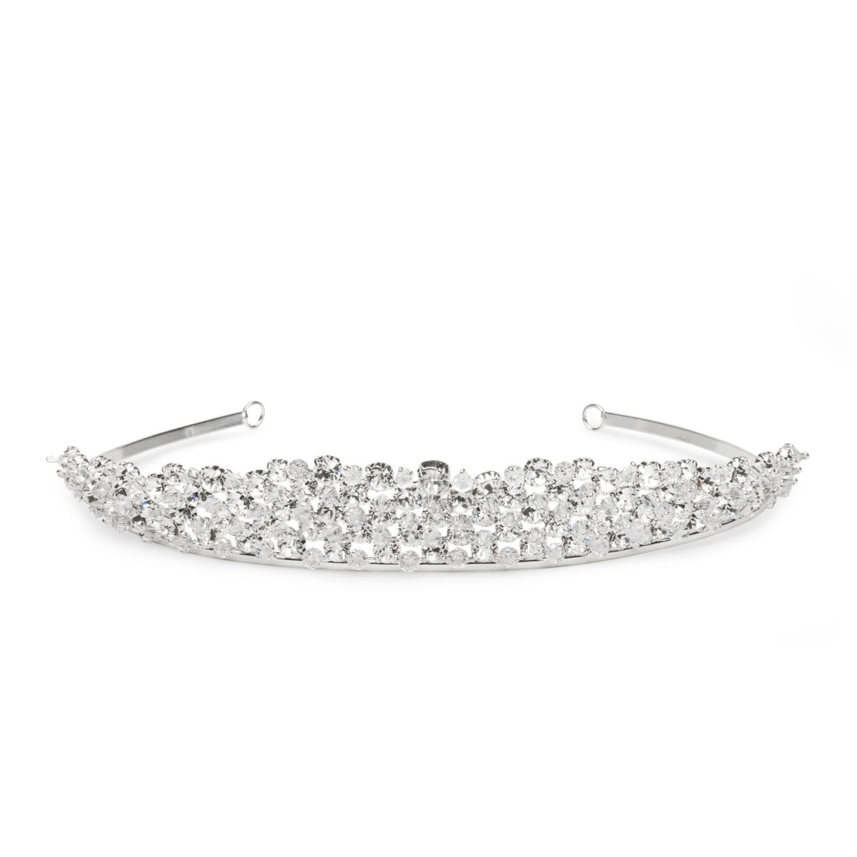 Radiance Collection Plated Crystal Tiara Gift Pouch