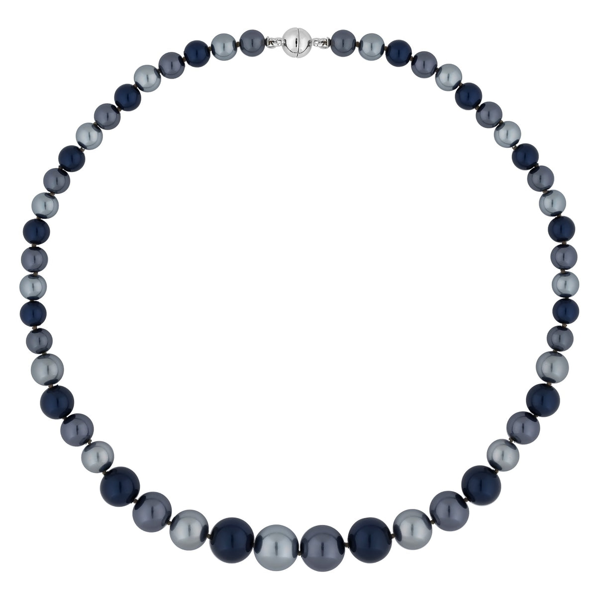 Multi Tone Pearl Magnetic Necklace