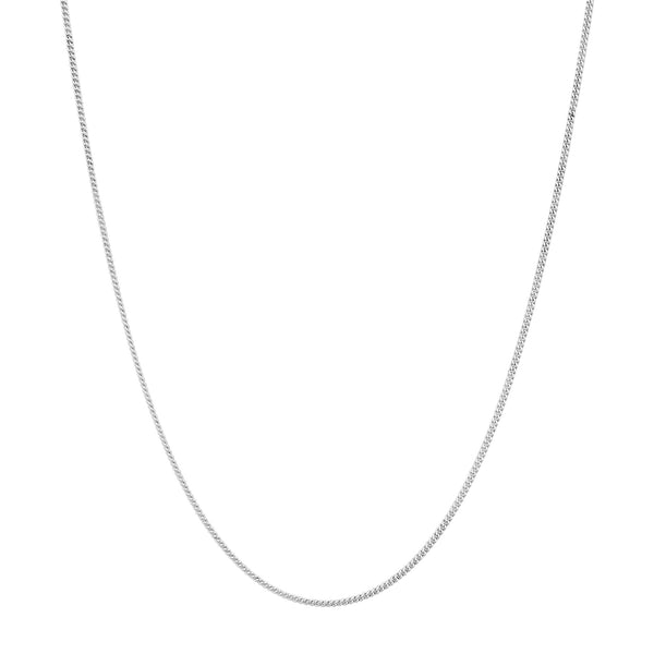Sterling Silver 16 inch Curb Chain Necklace