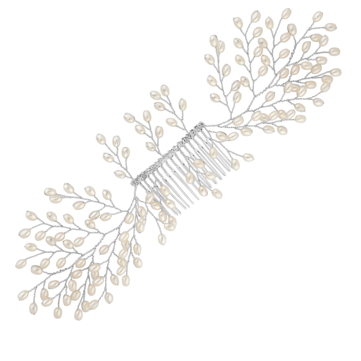 Sadie Elegant Pearl Cluster Comb