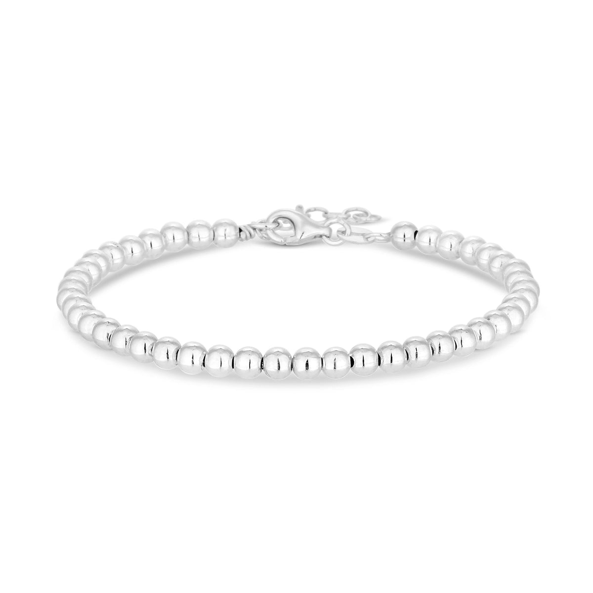Sterling Silver 925 Large Ball Bracelet