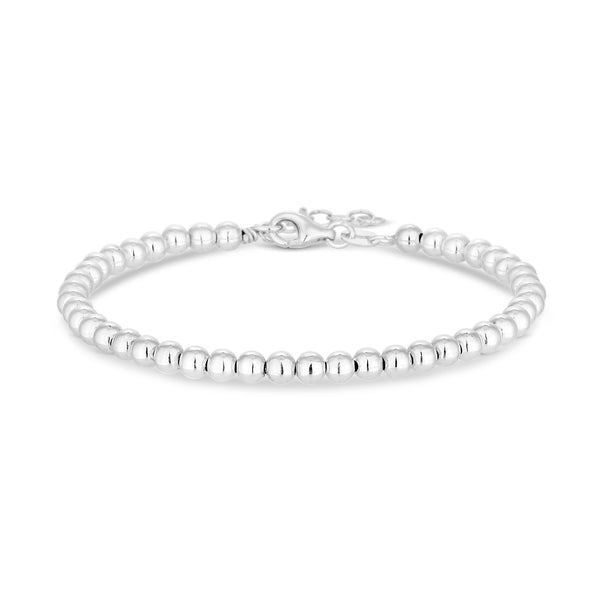Sterling Silver 925 Large Ball Bracelet