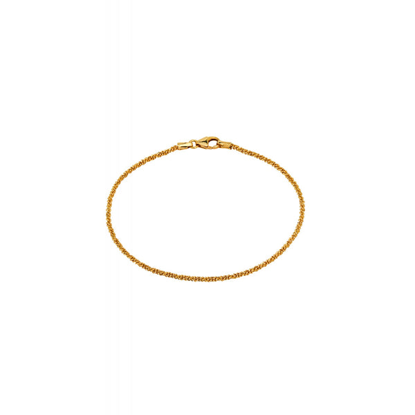 Sterling Silver Gold Sparkle Bracelet