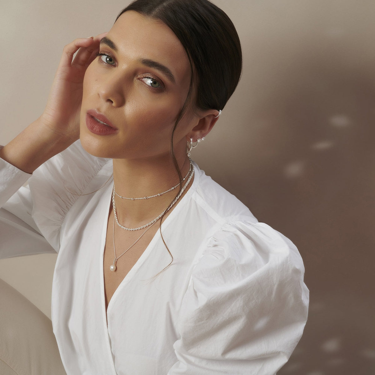 Simply Silver Sterling Silver 925 Ball Chain Necklace