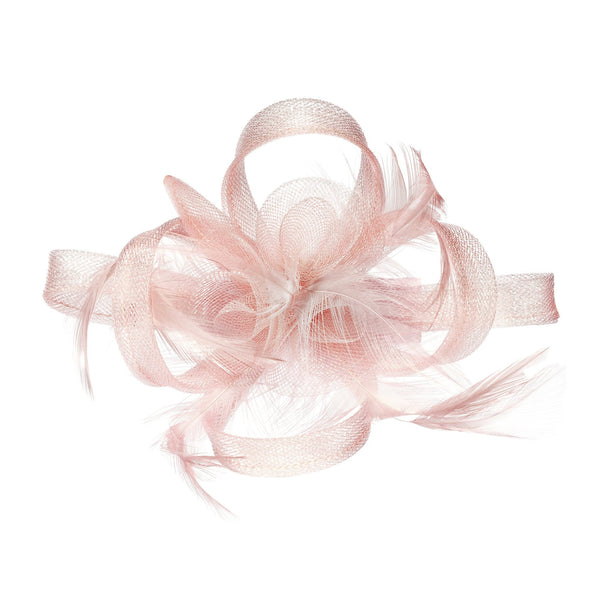 Jon Richard Nude Small Fascinator Clip