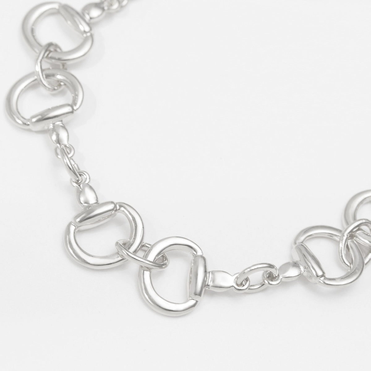 Jon Richard Silver Plated Snaffle Bracelet