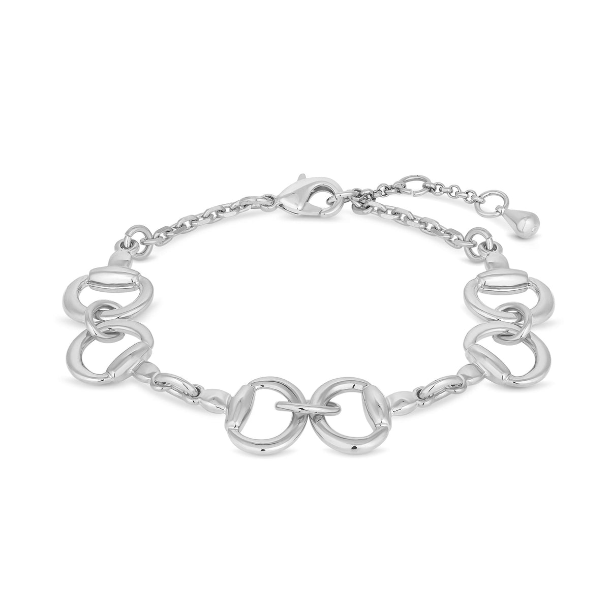 Jon Richard Silver Plated Snaffle Bracelet