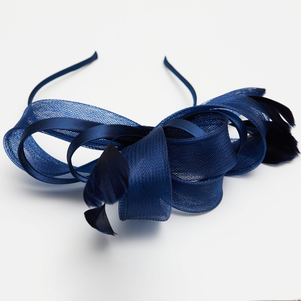 Jon Richard Navy Medium Fascinator Headband