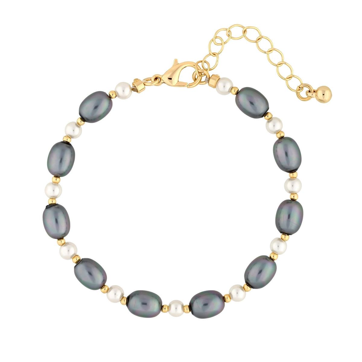 Jon Richard Blue Pearl Bracelet