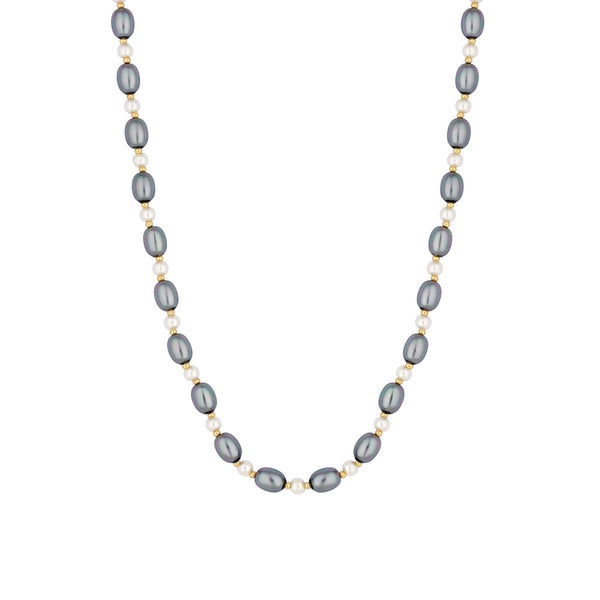 Jon Richard Blue Pearl 14" Necklace