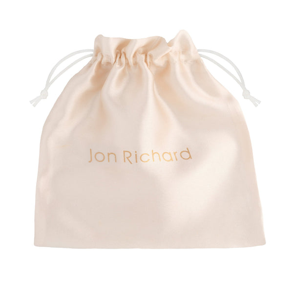 Maia Leaf And Crystal Double Wrap Around Comb - Gift Pouch