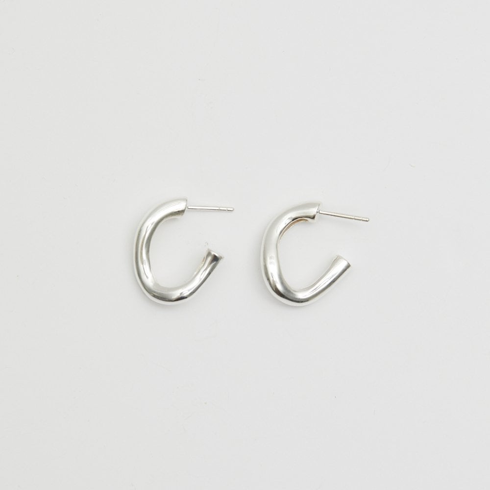 Simply Silver Sterling Silver 925 Twisted Hoop Earrings