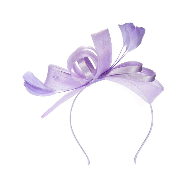 Jon Richard Lavender Medium Fascinator Headband