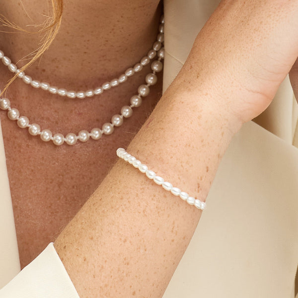Jon Richard Gold Plated Fine Freshwater Pearl Necklace