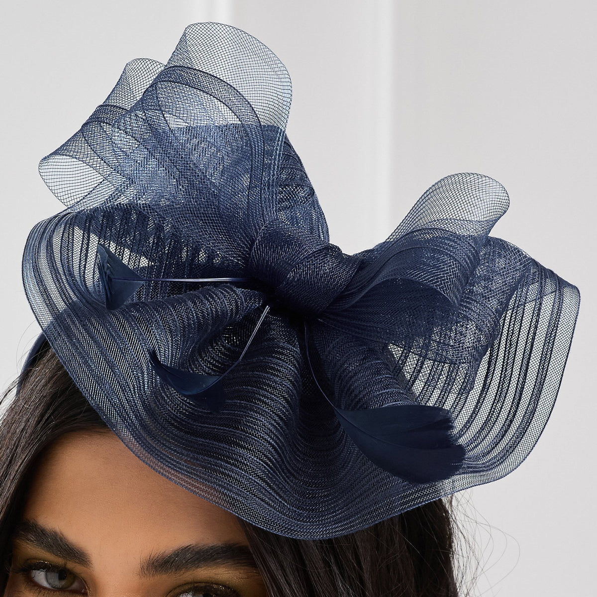 Jon Richard Navy Hat Fascinator
