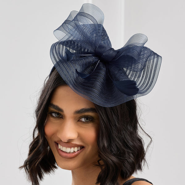 Jon Richard Navy Hat Fascinator