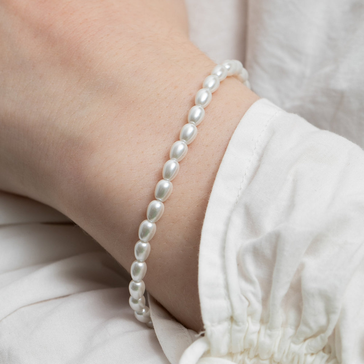 Jon Richard Gold Plated Fine Freshwater Pearl Bracelet