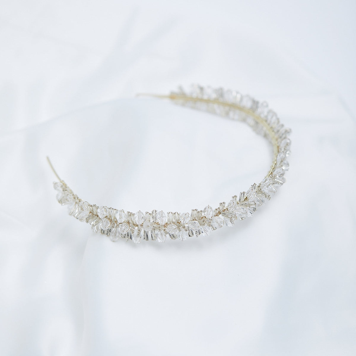 Jon Richard Gold Plated Embellished Bead Headband - Gift Pouch