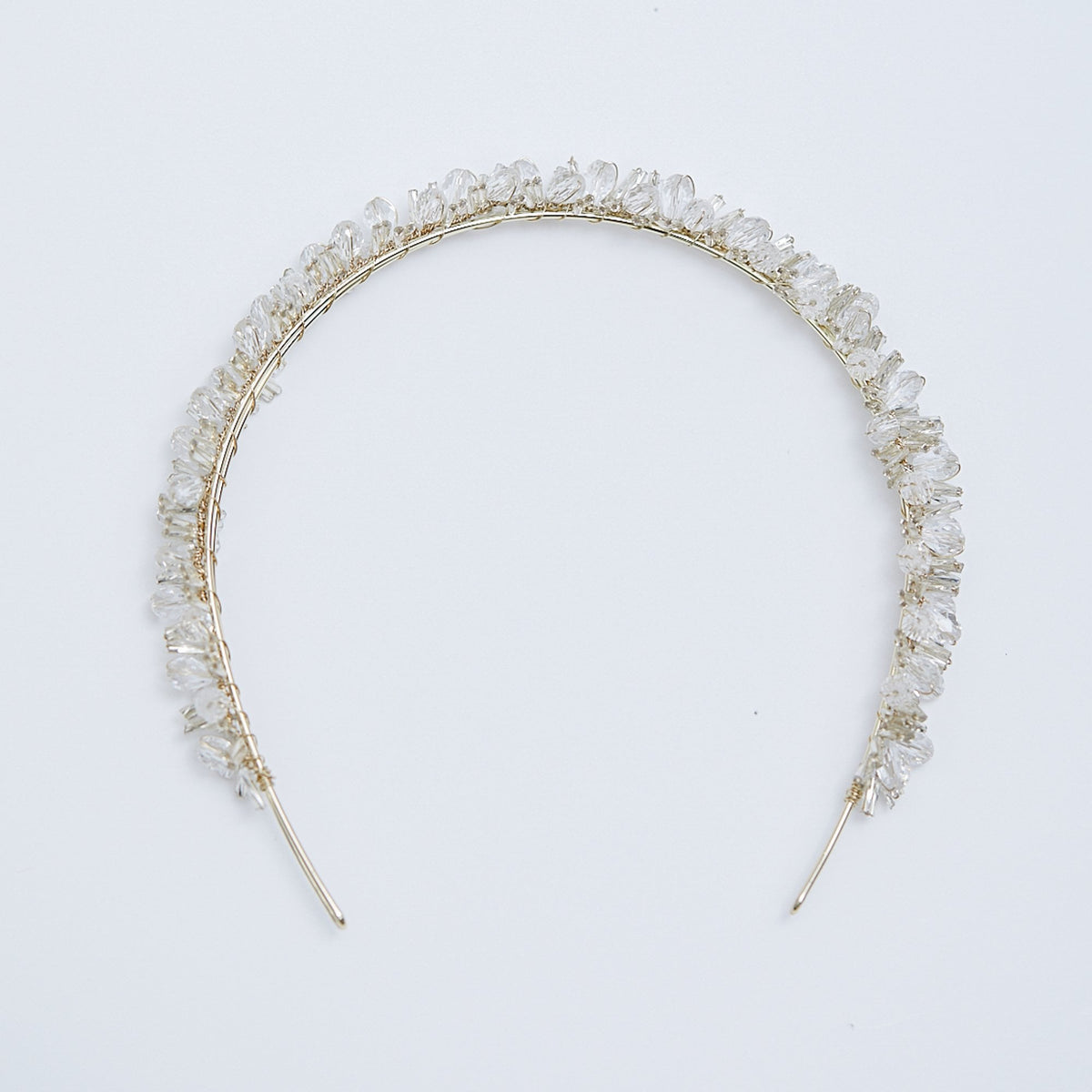 Jon Richard Gold Plated Embellished Bead Headband - Gift Pouch