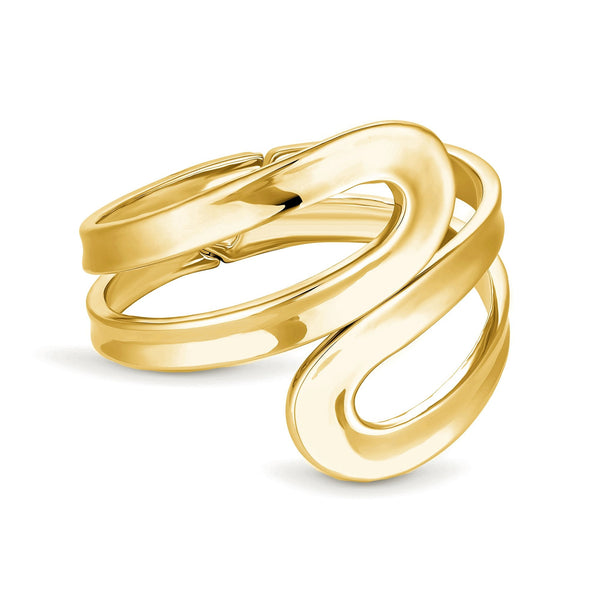 Jon Richard Gold Plated Open Bangle Bracelet