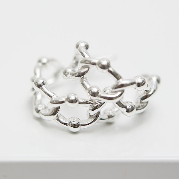 Simply Silver Sterling Silver 925 Wire Hoop Earrings