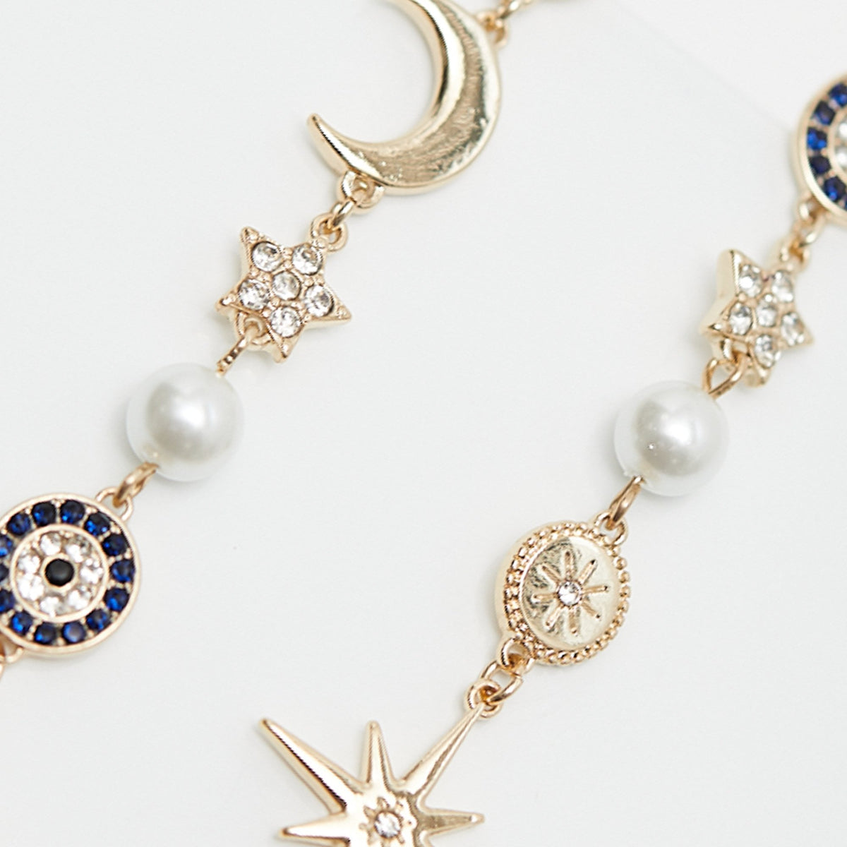 Celestial Mismatch Drop Earrings