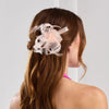 Jon Richard Nude Small Fascinator Clip