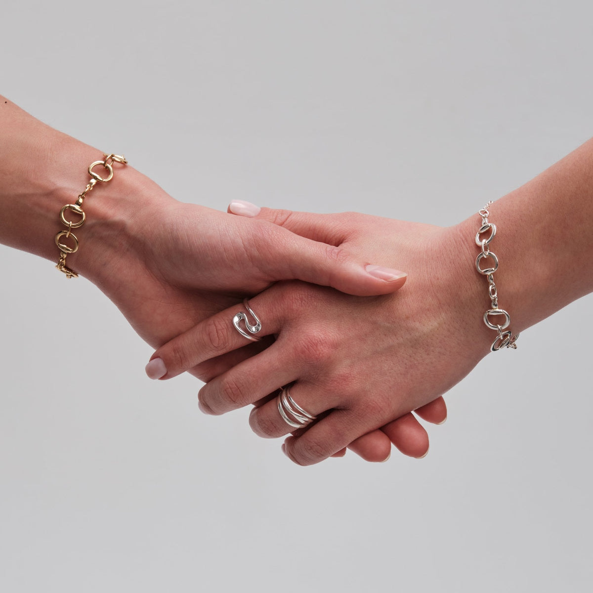 Jon Richard Silver Plated Snaffle Bracelet