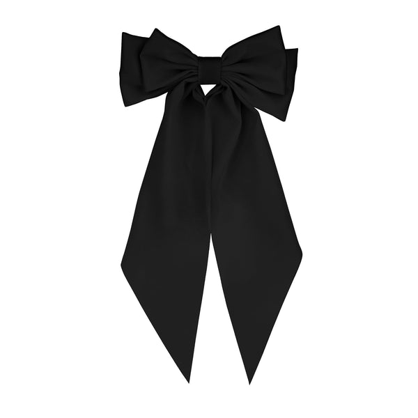 Jon Richard Black Satin Bow