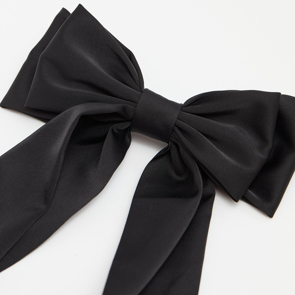 Jon Richard Black Satin Bow