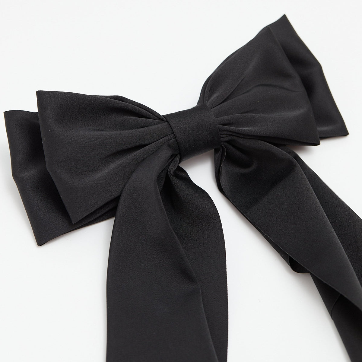 Jon Richard Black Satin Bow