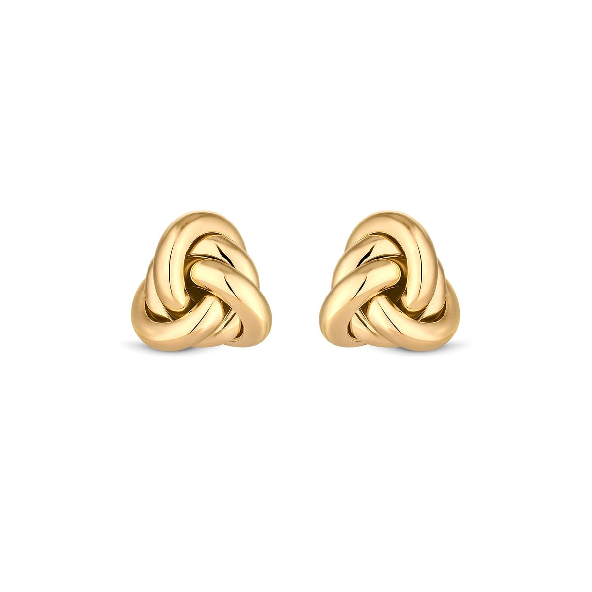 Jon Richard Vintage Inspired Gold Plated Knot Stud Earrings