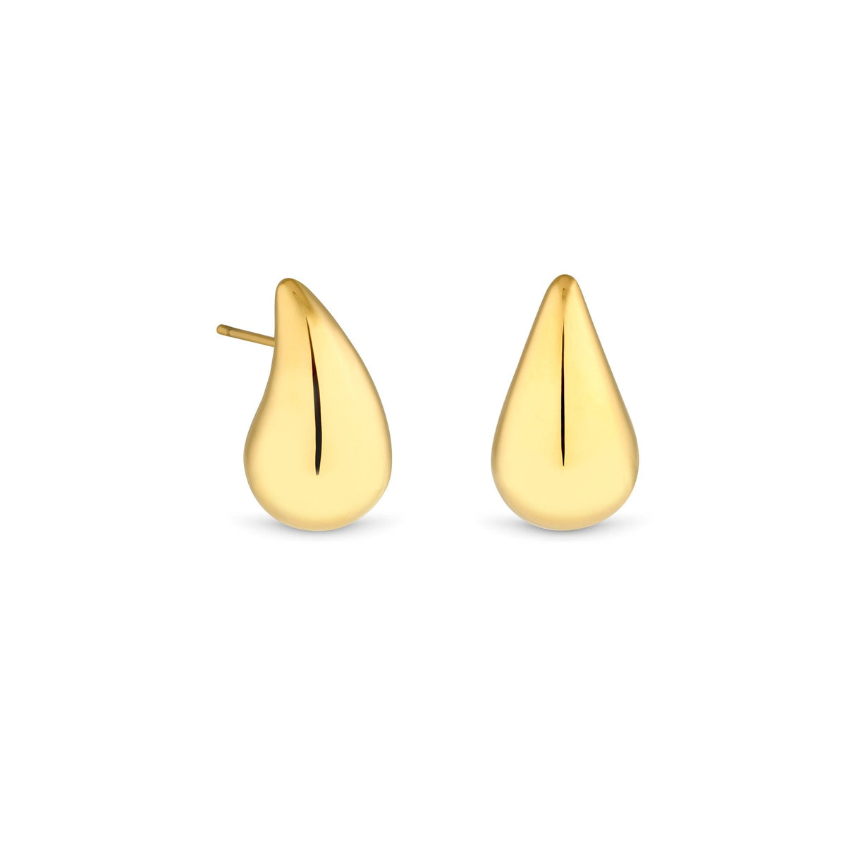 Jon Richard Gold Plated Teardrop Earrings