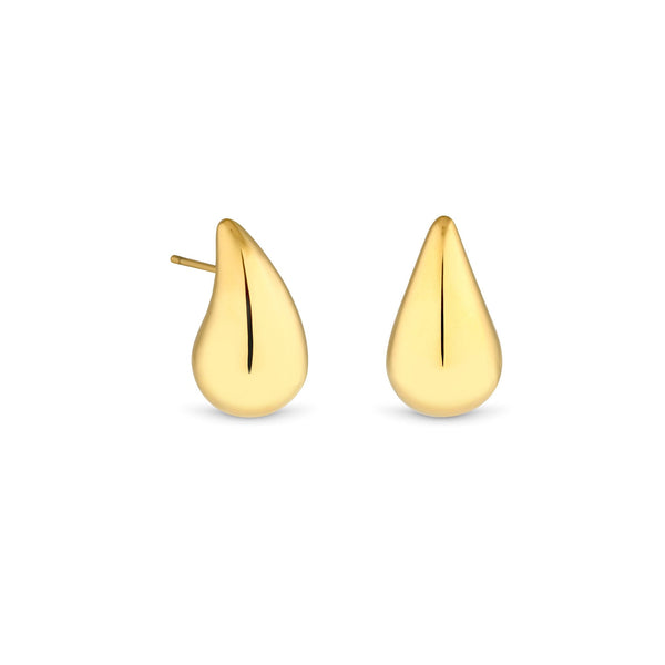 Jon Richard Gold Plated Teardrop Earrings