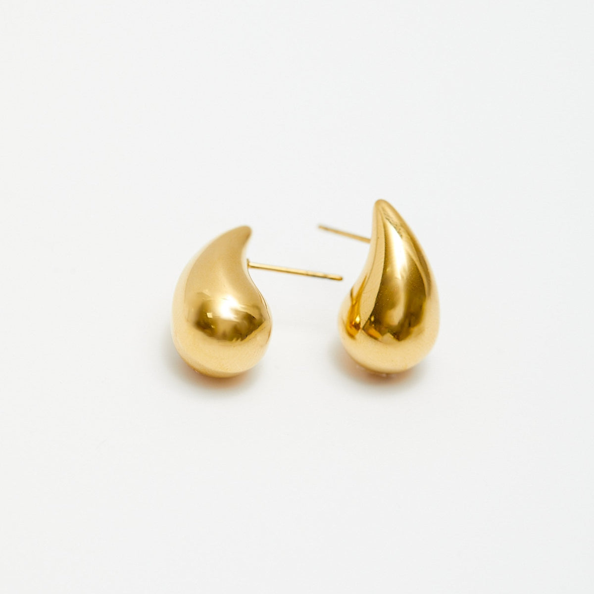 Jon Richard Gold Plated Teardrop Earrings