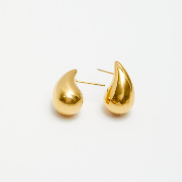 Jon Richard Gold Plated Teardrop Earrings