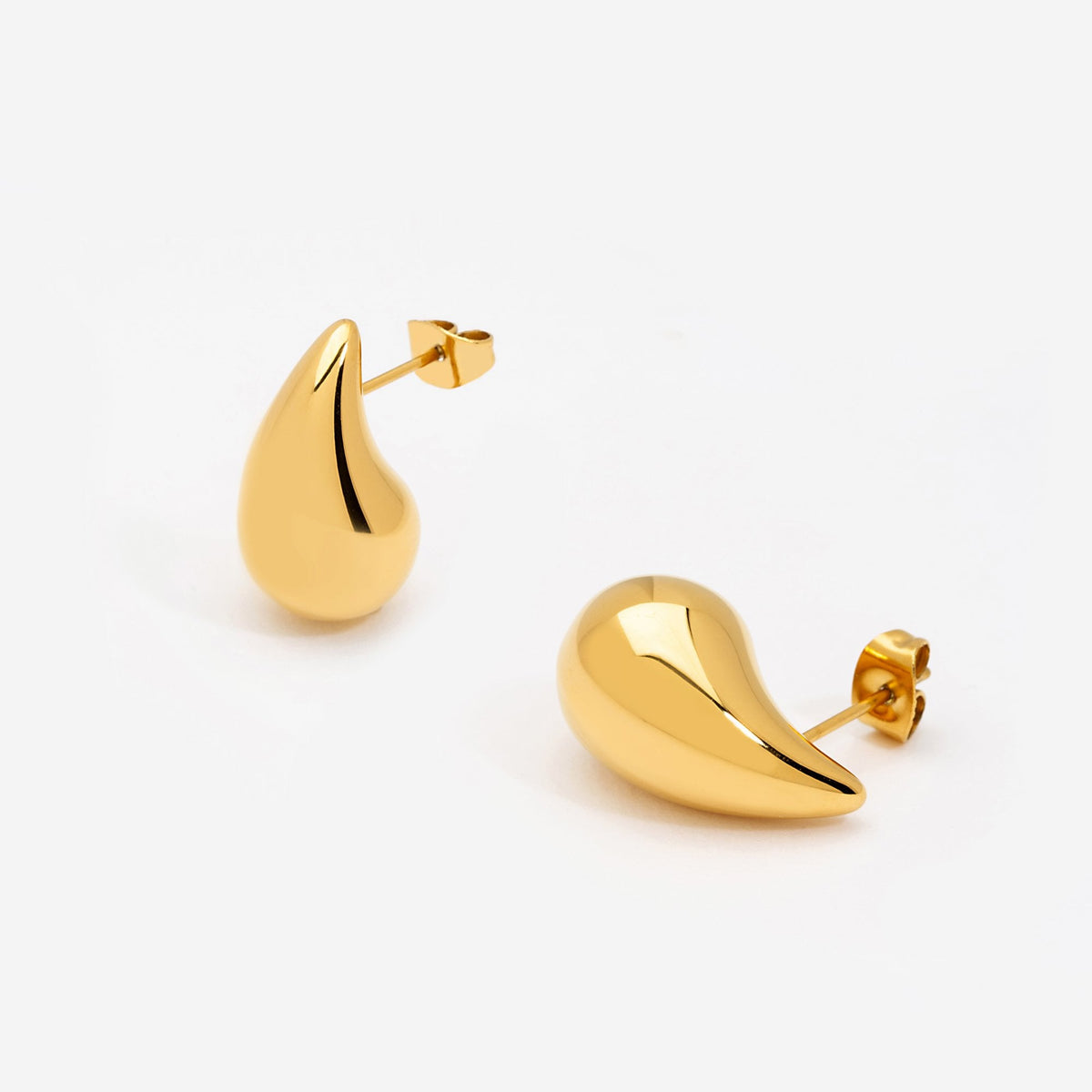 Jon Richard Gold Plated Teardrop Earrings